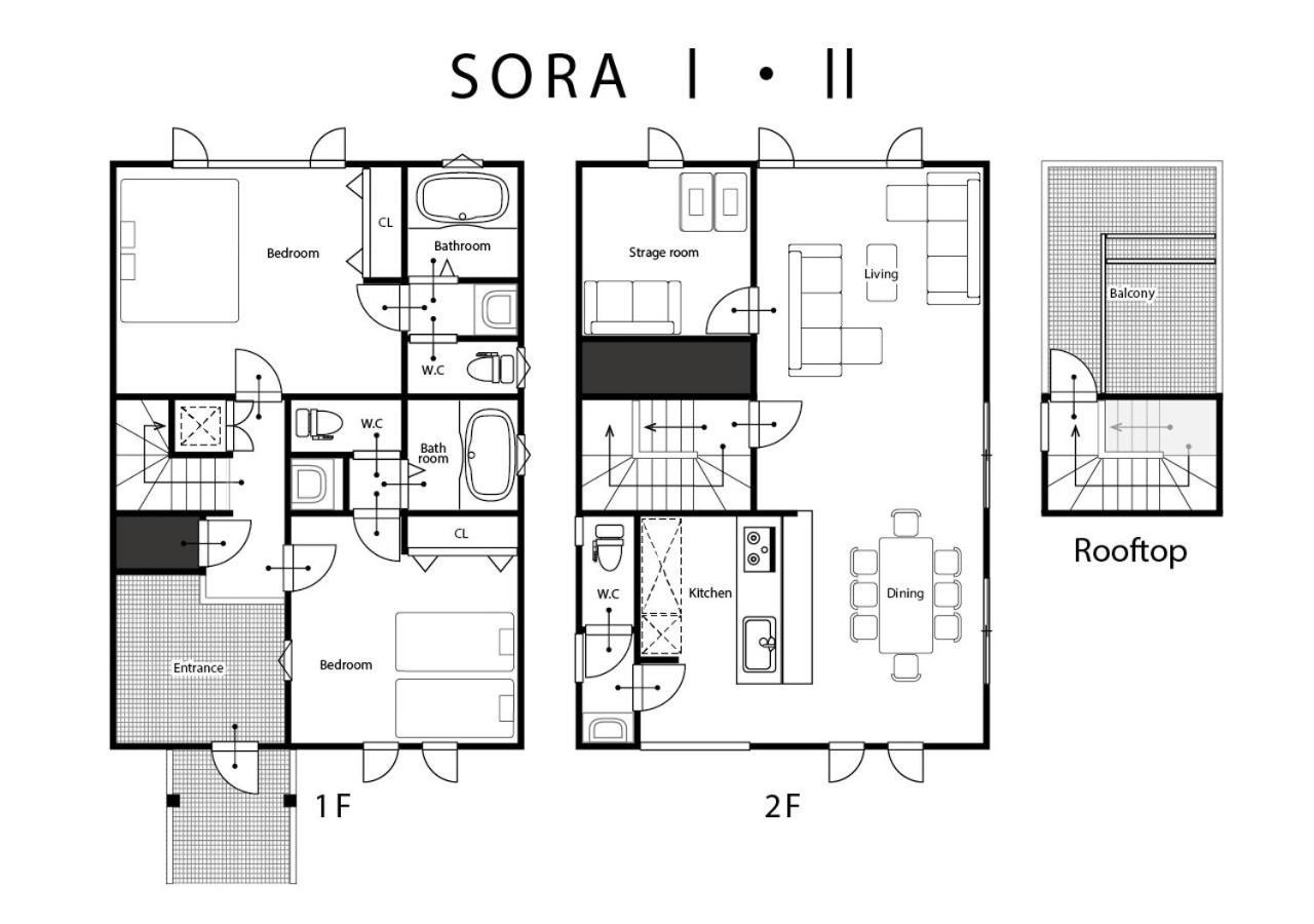 Sora 2 Villa Furano Bagian luar foto